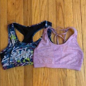 2 Fabletics sports bras
